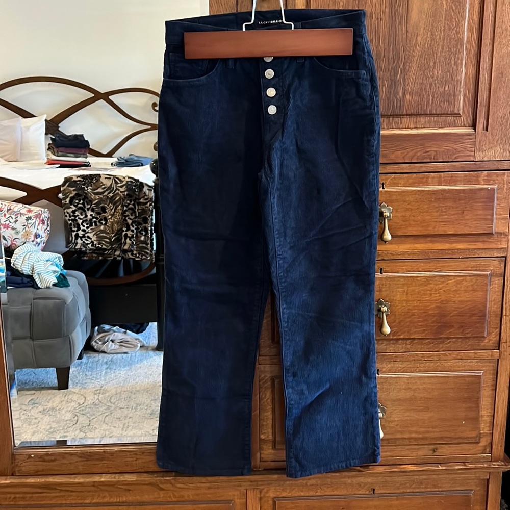Lucky Brand Bridgette Navy Cord
